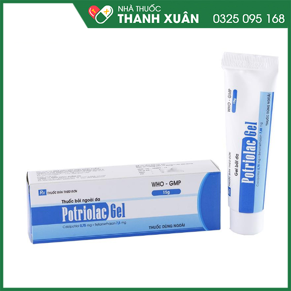 Potriolac Gel giải pháp hàng đầu cho bệnh vảy nến